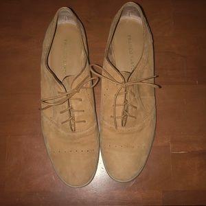 Suede casual lace-up